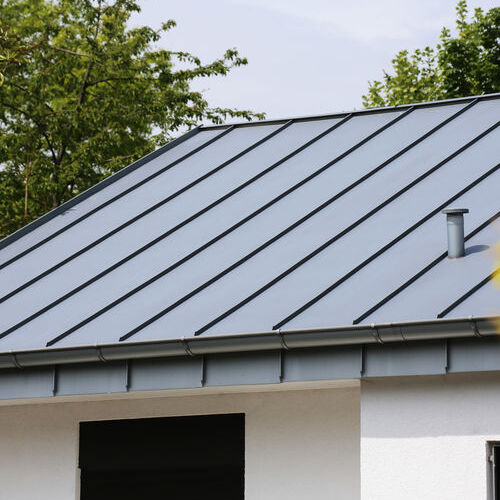 A Standing Seam Metal Roof