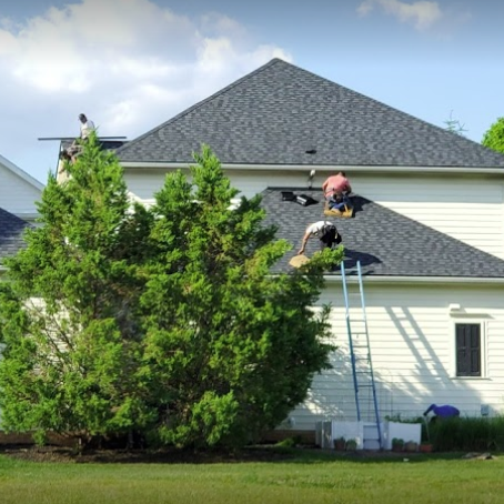 Roofers Repair Shingle Roof